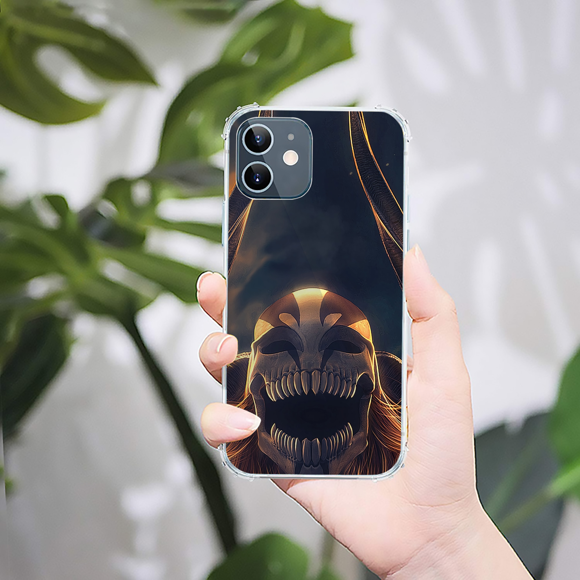 （画像用） ブリーチ BLEACH 【iPhone 12シリーズ対応】透明スマホケース（クリアソフトケース）